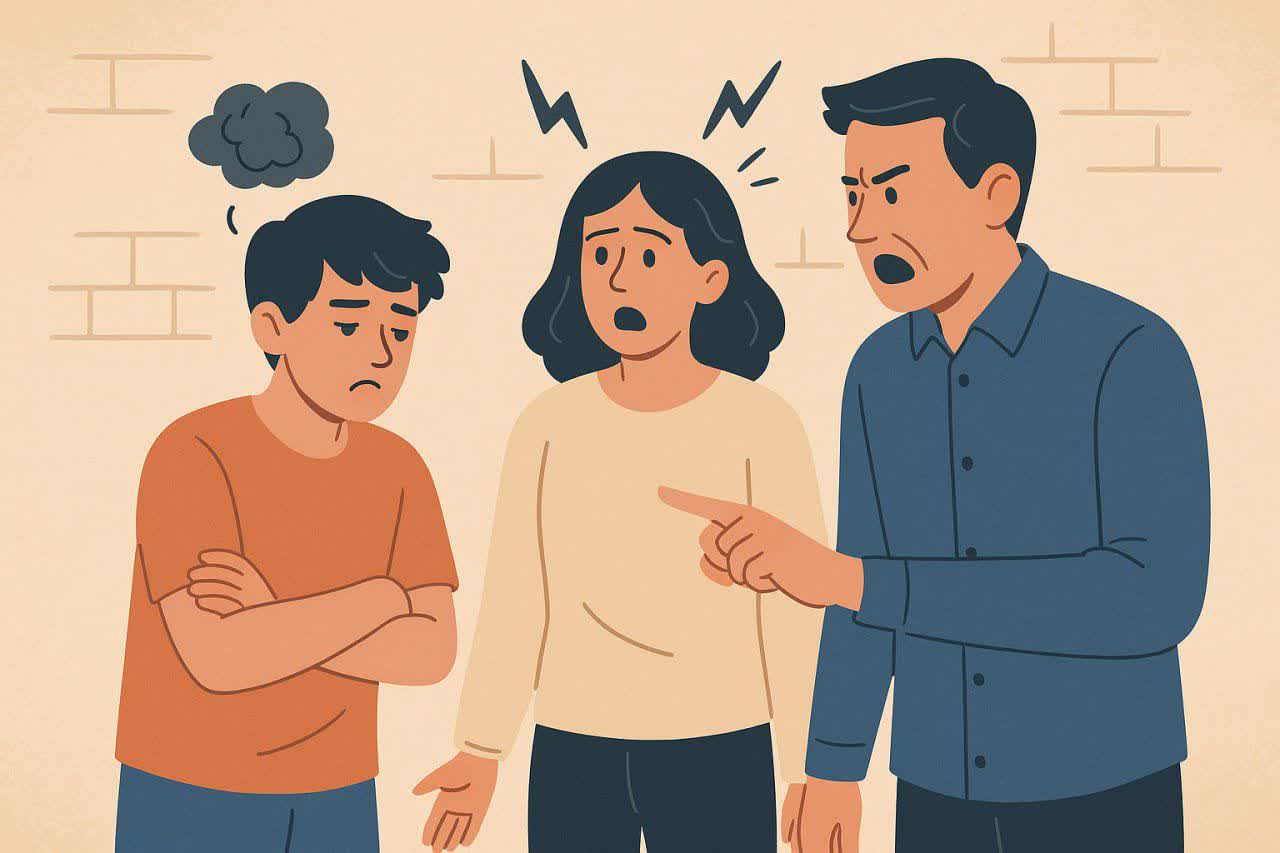 مشکلات والدین در ارتباط با نوجوانان