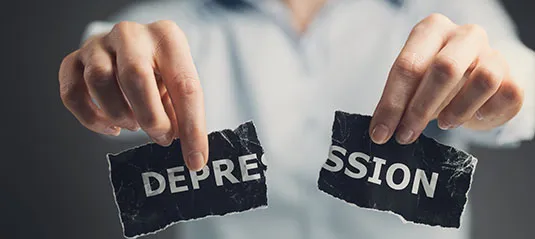 رد شدن از افسردگی